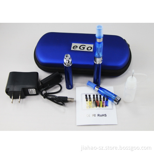 Promotion EGO CE6+Kit Electronic Cigarettes Kits 2 CE6 Atomizer 650mAh 900mAh 1100mAh Battery EGO Cigarette Zip Case E Cigarette DHL Free